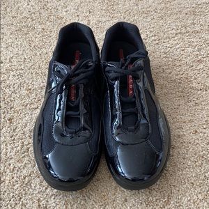 Black Prada sneaker